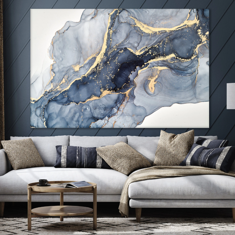 Modern Abstract Marble Wall Art